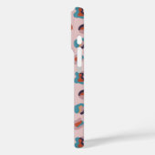 Leopard Animal Pink Modern Case-Mate iPhone Case (Achterkant / Links)