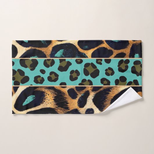 LEOPARD Animal Print - Badhanddoekset Bad Handdoek (Handdoek)