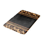 Leopard Animal Print Badmat (Gekanteld)
