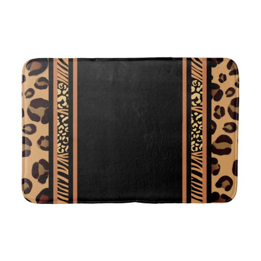 Leopard Animal Print Badmat (Voorkant)