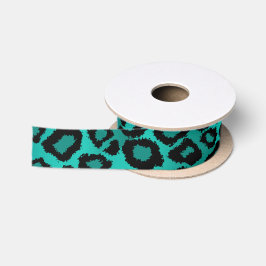 Leopard Animal Print | BLAUWGROEN Satijnen Lint
