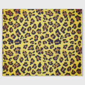 Leopard Animal Print Cadeaupapier (Vlak)