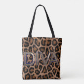 Leopard Animal Print Diva Tas (Achterkant)