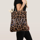 Leopard Animal Print Diva Tas (Dichtbij)
