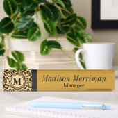 Leopard Animal Print | DIY-naam en -monogram Naambordje