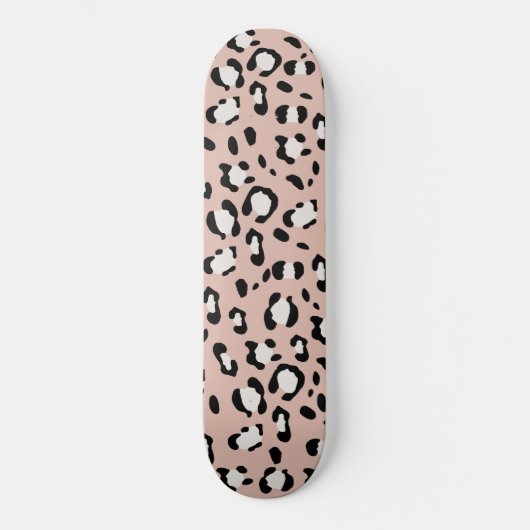 Leopard Animal Print Glam #12 Persoonlijk Skateboard (Voorkant)