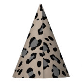 Leopard Animal Print Glam #15 Feesthoedjes (Achterkant)