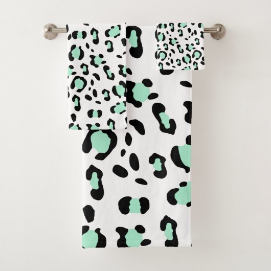 Leopard Animal Print Glam #16 #patroon #decor #art Bad Handdoek (Insitu)