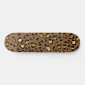 Leopard Animal Print Glam #29 #patroon #decor #art Persoonlijk Skateboard (Horizontaal)