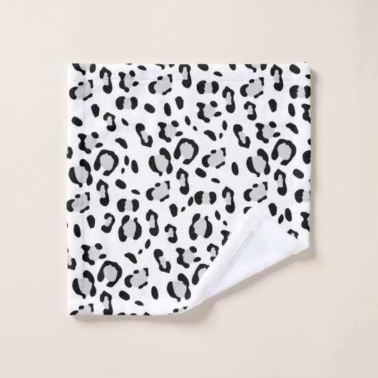 Leopard Animal Print Glam #3 Bad Handdoek (Wasdoekje)