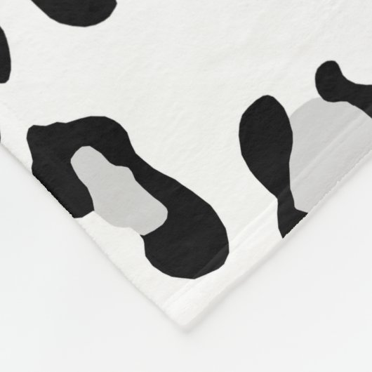 Leopard Animal Print Glam #3 Fleece Deken (Hoek)