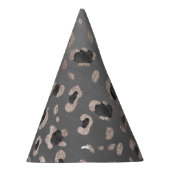 Leopard Animal Print Glam #6 Feesthoedjes (Rechts)