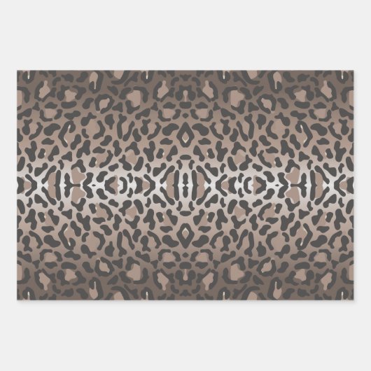 Leopard Animal Print Inpakpapier Vel (Voorkant 3)