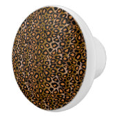 Leopard Animal Print Keramische Knop (Rechts)