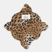 Leopard Animal Print Kids Birthday Party Bedankdoosjes (Uitgevouwen)
