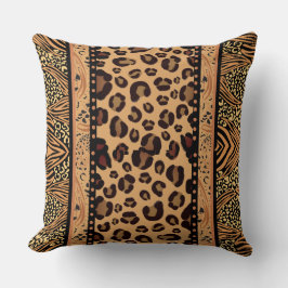 Leopard Animal Print Kussen