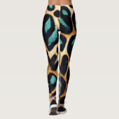 LEOPARD Animal Print - Leggings (Achterkant)