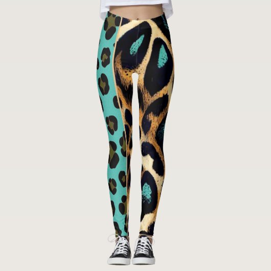 LEOPARD Animal Print - Leggings (Voorkant)