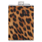Leopard Animal Print Monogram Heupfles (Achterkant)
