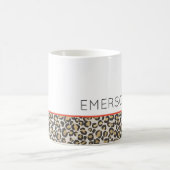 Leopard Animal Print Neutrale Chic NAAM Koffiemok (Center)
