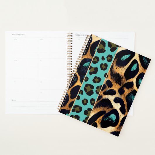 LEOPARD Animal Print - Notitieboek, Planner (Display)