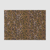 Leopard Animal Print Patroon Tissuepapier (Voorkant)