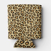 Leopard Animal Print Pattern-25560 Blikjeskoeler (Achterkant)