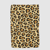 Leopard Animal Print Pattern-25560 Golfhanddoek (Voorkant)