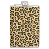 Leopard Animal Print Pattern-25560 Heupfles (Voorkant)