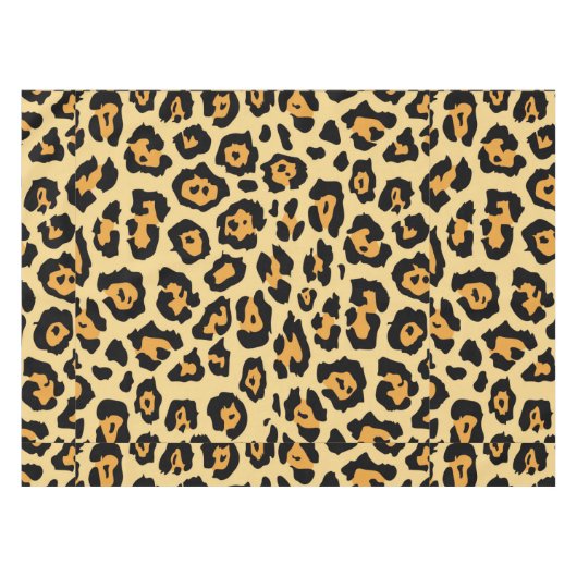 Leopard Animal Print Pattern-25560 Tafelkleed (Voorkant (Horizontaal))