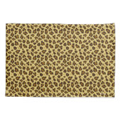 Leopard Animal Print Pattern Pillowcase set Kussensloop (Achterkant-Links)