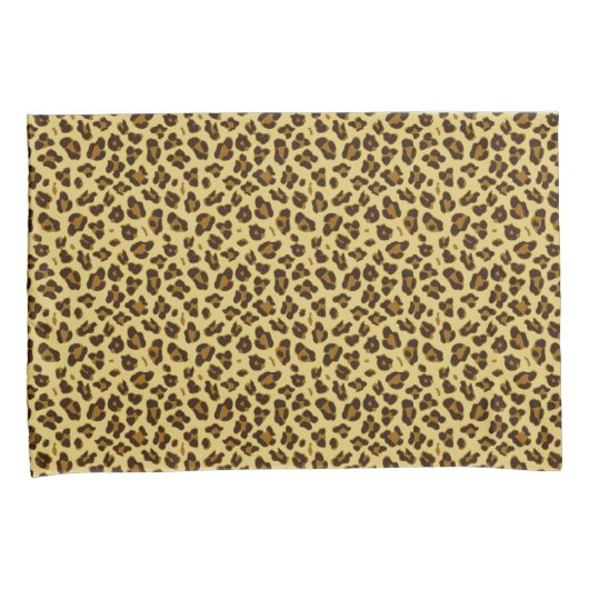 Leopard Animal Print Pattern Pillowcase set Kussensloop (Voorkant-Rechts)