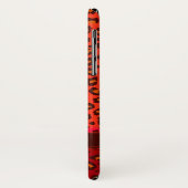 Leopard Animal print rems monogram draagtas Case-Mate iPhone Case (Achterkant/links)