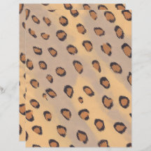 Leopard Animal Print Scrapbook Papier