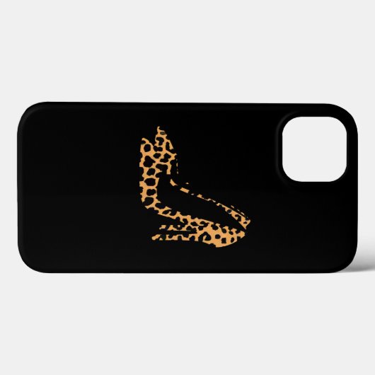 Leopard Animal Print Shoe High Hiel Pump Stiletto Case-Mate iPhone Case (Achterkant (horizontaal))