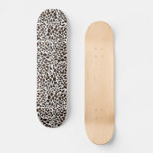 Leopard Animal Print Skateboard (Voorkant)