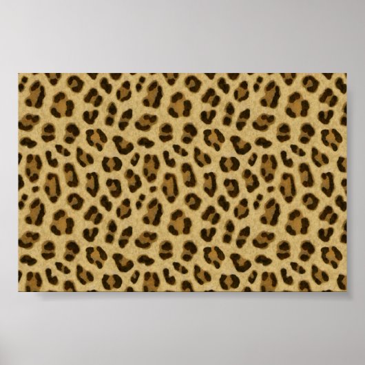 Leopard Animal Print Skin Patroon (Voorkant)