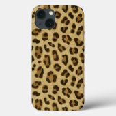 Leopard Animal Print Skin Patroon Case-Mate iPhone Case (Achterkant)