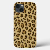Leopard Animal Print Skin Patroon Case-Mate iPhone Case (Achterkant)