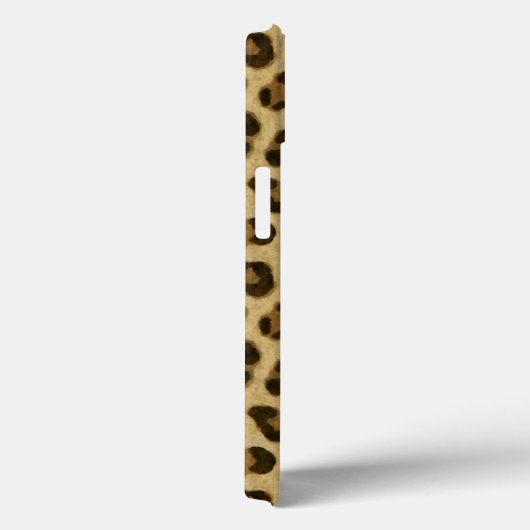 Leopard Animal Print Skin Patroon Case-Mate iPhone Case (Achterkant / Rechts)