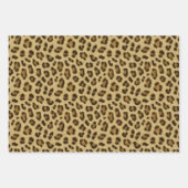 Leopard Animal Print Skin Patroon Inpakpapier Vel (Voorkant 3)