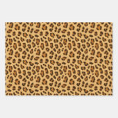 Leopard Animal Print Skin Patroon Inpakpapier Vel (Voorkant 2)