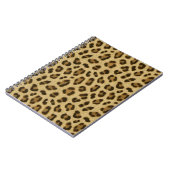 Leopard Animal Print Skin Patroon Notitieboek (Linkerzijde)