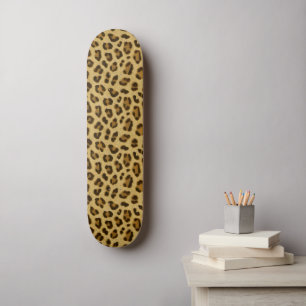 Leopard Animal Print Skin Patroon Persoonlijk Skateboard