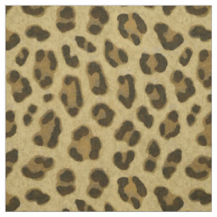 Leopard Animal Print Skin Patroon Stof