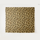 Leopard Animal Print Skin Patroon Wandkleed (Voorkant (horizontaal))
