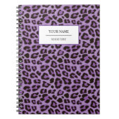 Leopard Animal Print Skin Pattern Notitieboek (Voorkant)