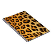 Leopard Animal Print Skin Pattern Notitieboek (Rechterzijde)