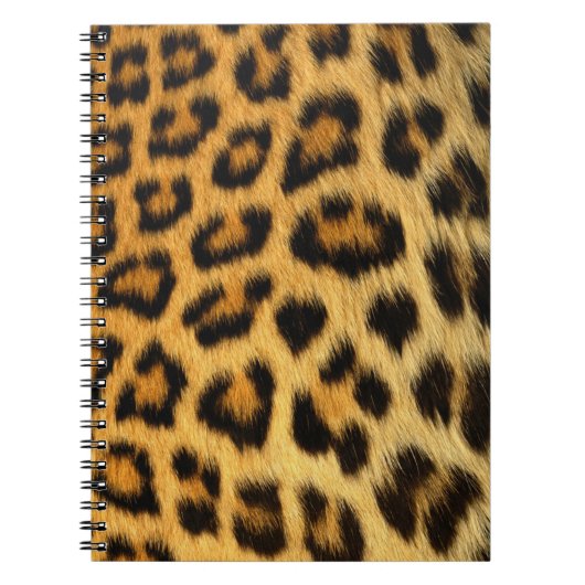 Leopard Animal Print Skin Pattern Notitieboek (Voorkant)