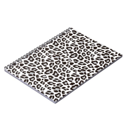 Leopard Animal Print Skin Pattern Notitieboek (Linkerzijde)